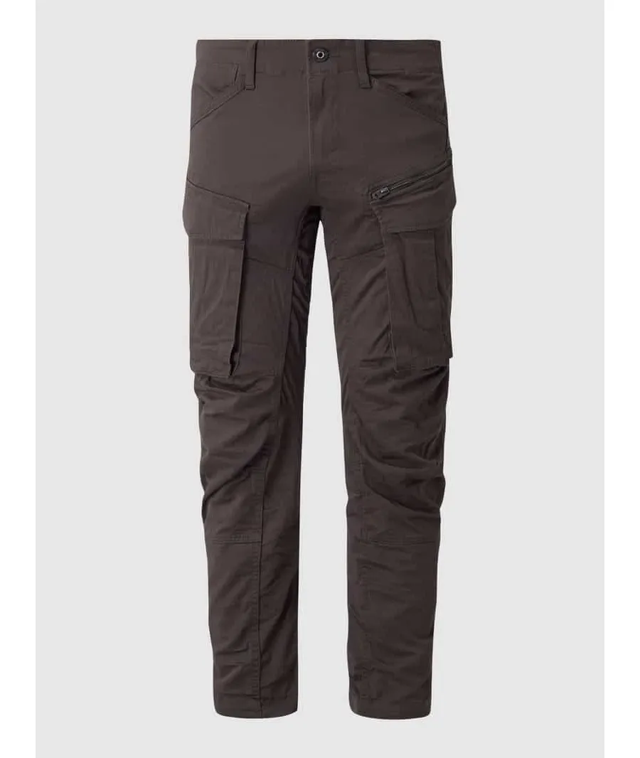 obrazek 1 Spodnie cargo o kroju regular tapered fit z dodatkiem streczu model ‘Rovic’