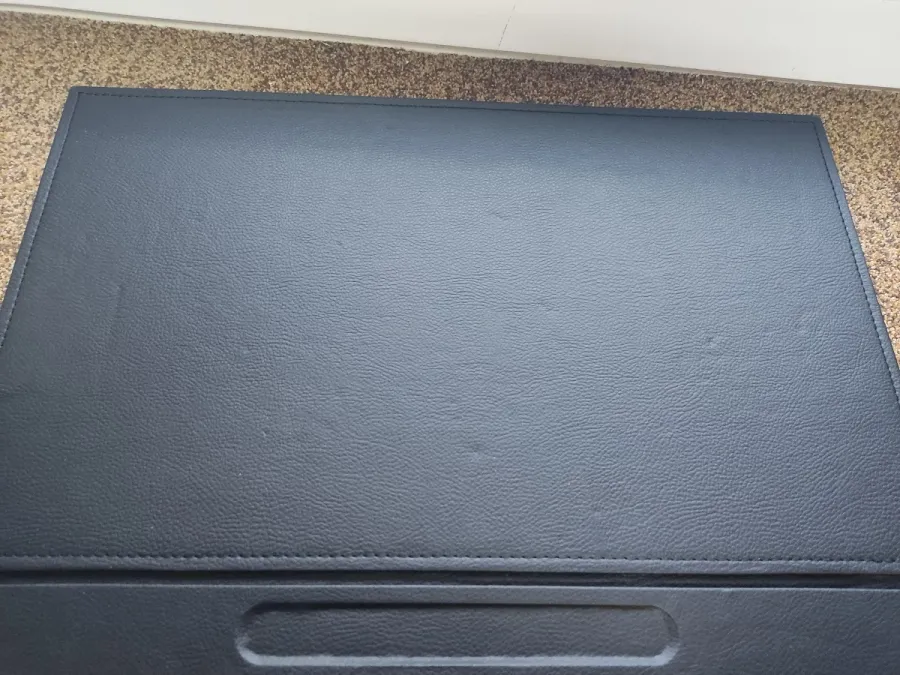obrazek 2 Fantastyczny komplet 4-elementowy z eko-skóry na biurko - outlet