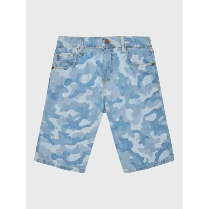 Zdjęcie Guess Szorty jeansowe L3GD16 D4ZV0 Niebieski Regular Fit