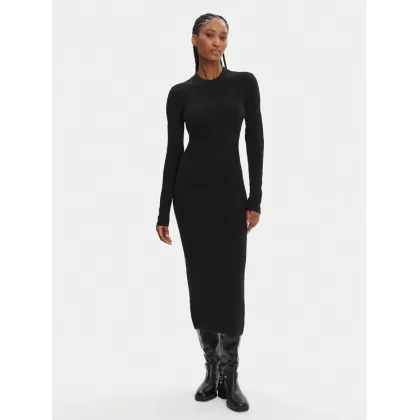 Zdjęcie STAUD Sukienka dzianinowa Ramona R24F2208WN Czarny Slim Fit