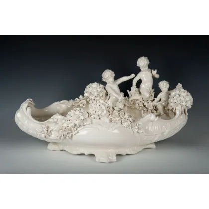 Picture Classic Italian washbasin with original decoration