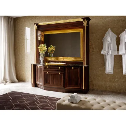 Zdjęcie Ekskluzywny zestaw włoskich mebli łazienkowych - Brummel