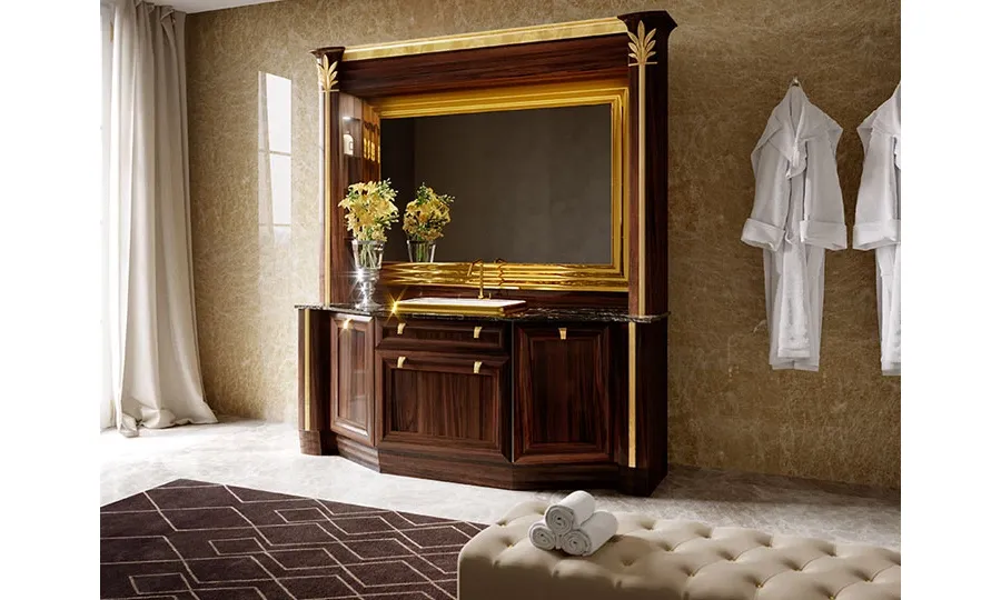 a set of furniture in a classic style