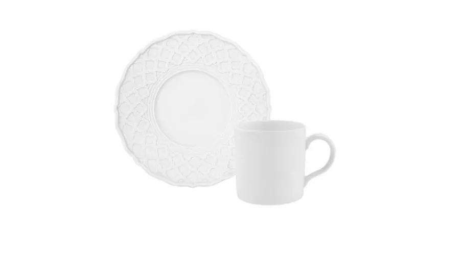 obrazek 1 Porcelanowa filiżanka ze spodkiem do kawy Empire Silk