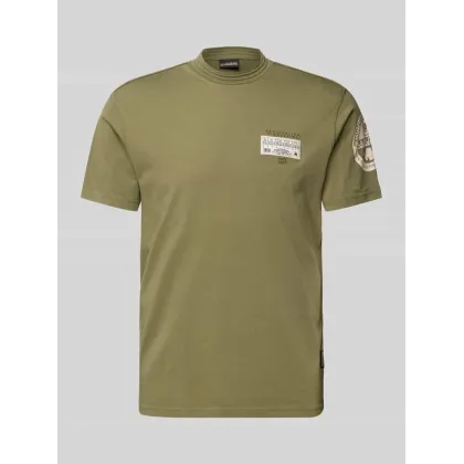Zdjęcie T-shirt z naszywką z logo model ‘AMUNDSEN’