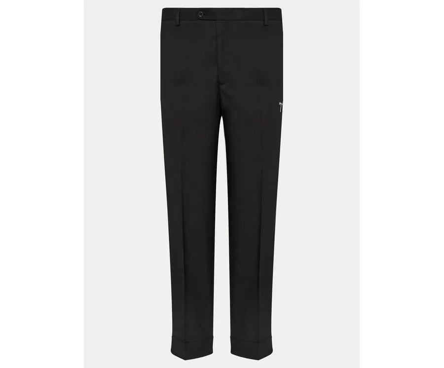 obrazek 1 Redefined Rebel Spodnie materiałowe Logan 236039 Czarny Relaxed Fit