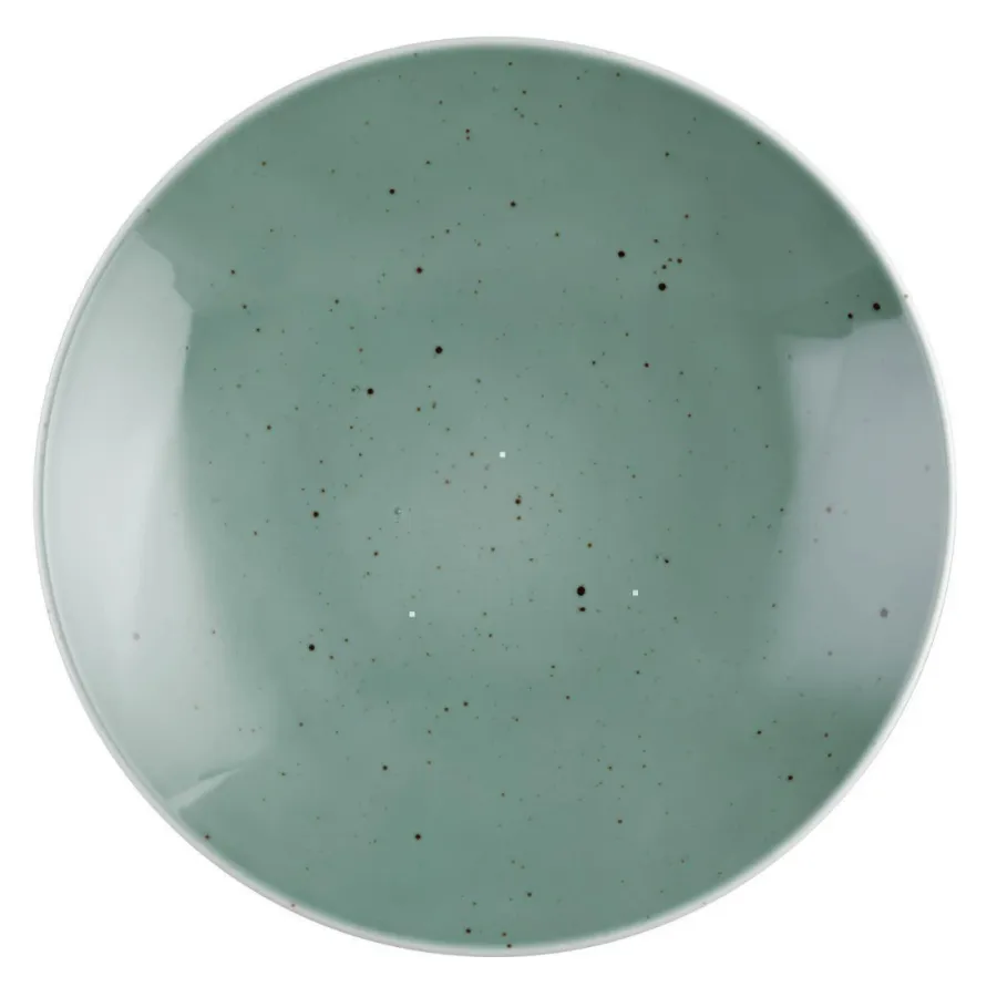 obrazek 2 Duża okrągła porcelanowa miska 28 cm w pięknym turkusowym kolorze - Seltmann Weiden