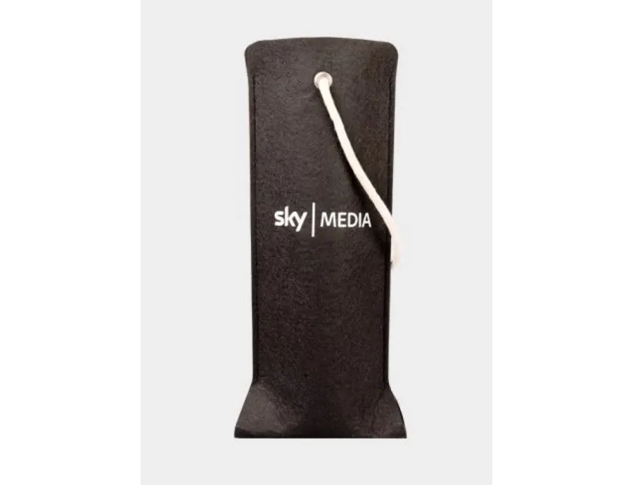 obrazek 1 Stylowa torba na butelkę 750 ml z uchwytem ze sznura