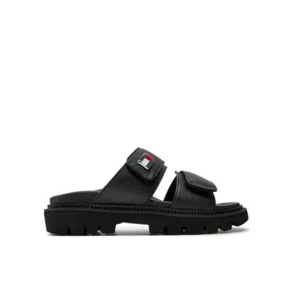 Zdjęcie Tommy Jeans Klapki Tjw Puffed Sandal EN0EN02560 Czarny