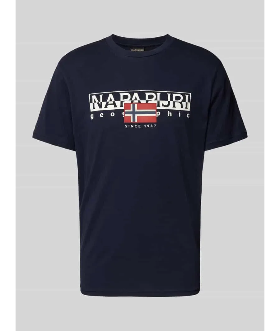 obrazek 1 T-shirt z nadrukiem z logo model ‘AYLMER’