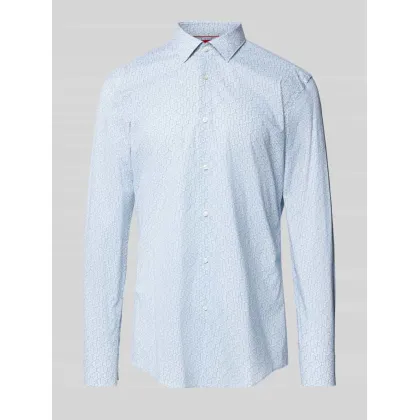Zdjęcie Koszula biznesowa o kroju slim fit z czystej bawełny model ‘KENNO’