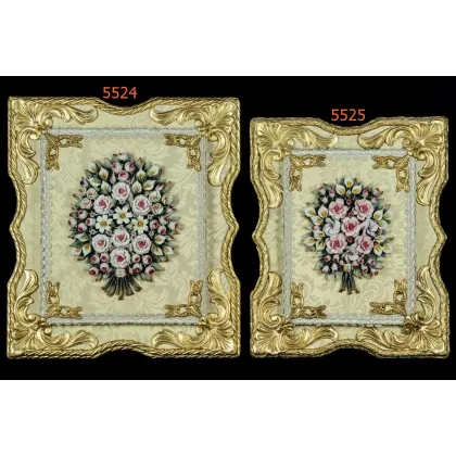 Picture Original porcelain painting with flowers