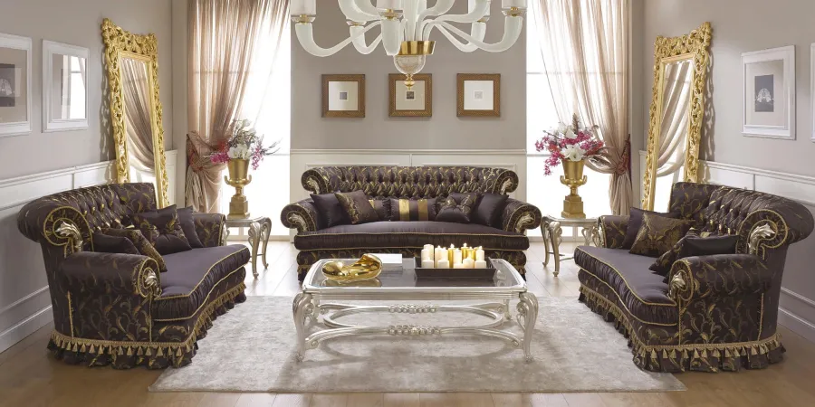 obrazek 2 Antyczna dwuosobowa sofa do wyjątkowego salonu - Morello Gianpaolo