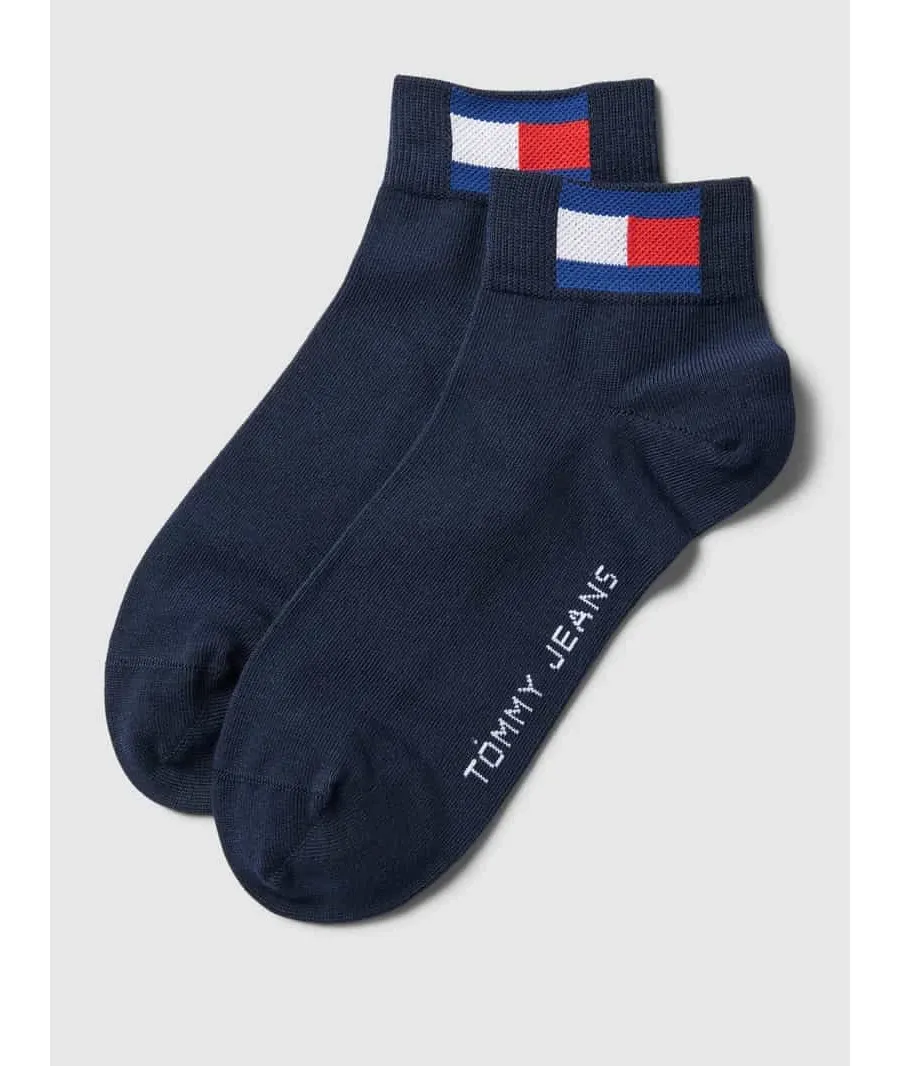 obrazek 1 Krótkie skarpety z nadrukiem z logo w zestawie 2 szt.