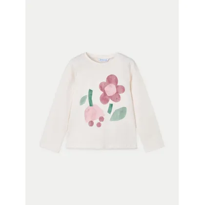 Zdjęcie Mayoral Bluzka 3017 Écru Regular Fit