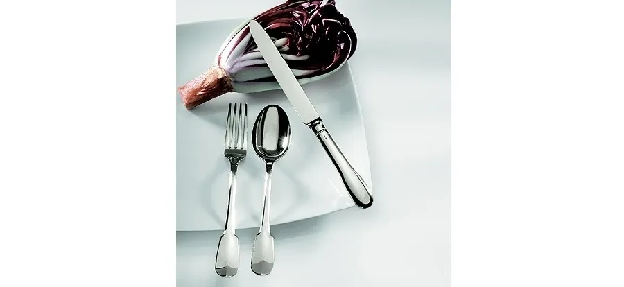 picture 1 A set of silver-plated Scudo cutlery for 6 people