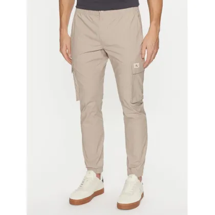 Zdjęcie Calvin Klein Jeans Joggery J30J327614 Beżowy Skinny Fit
