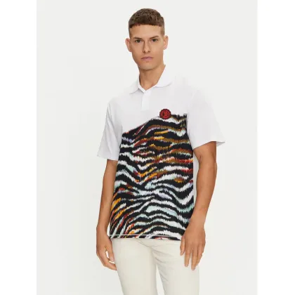 Zdjęcie Just Cavalli Polo 76OAG6R1 Biały Regular Fit