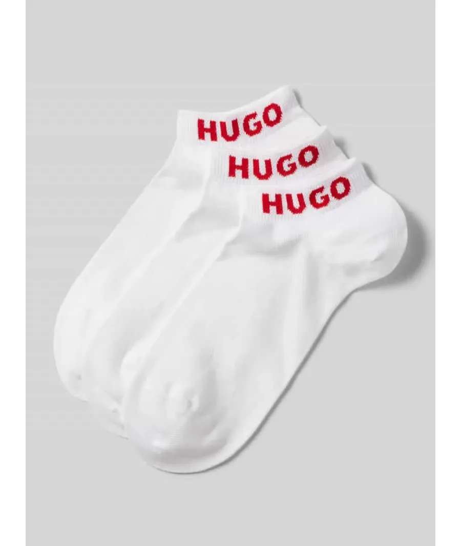 obrazek 1 Krótkie skarpety z detalem z logo w zestawie 3 szt.