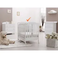Zdjęcie Białe łóżeczko niemowlęce - Italbaby