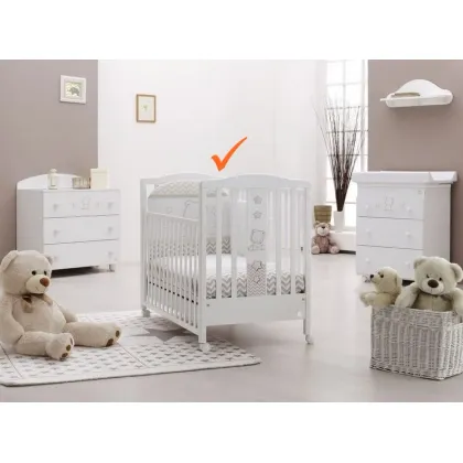Zdjęcie Białe łóżeczko niemowlęce  - Italbaby