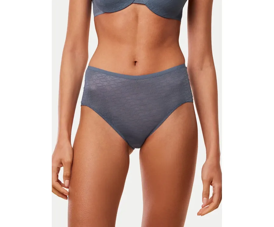 obrazek 1 Triumph Figi klasyczne z wysokim stanem Triumph Signature Sheer Maxi EX 10215936 Niebieski