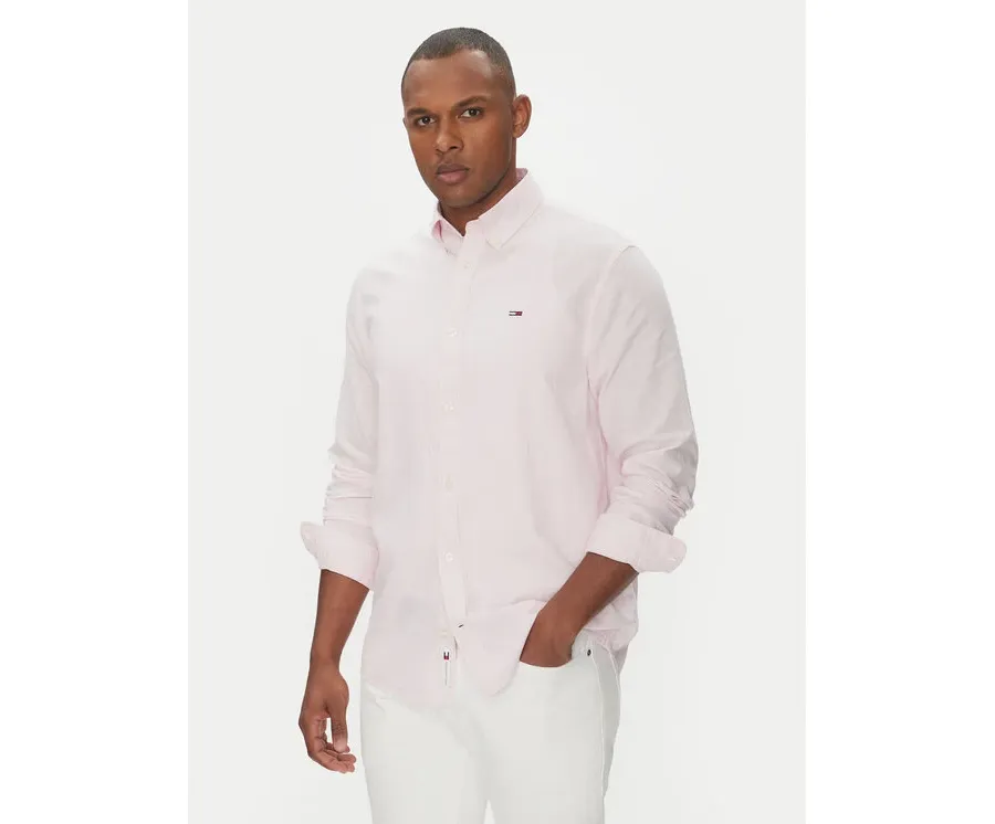 obrazek 1 Tommy Jeans Koszula DM0DM20875 Różowy Regular Fit