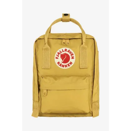 Zdjęcie Fjallraven plecak Kanken Mini kolor żółty mały z aplikacją F23561.135-135