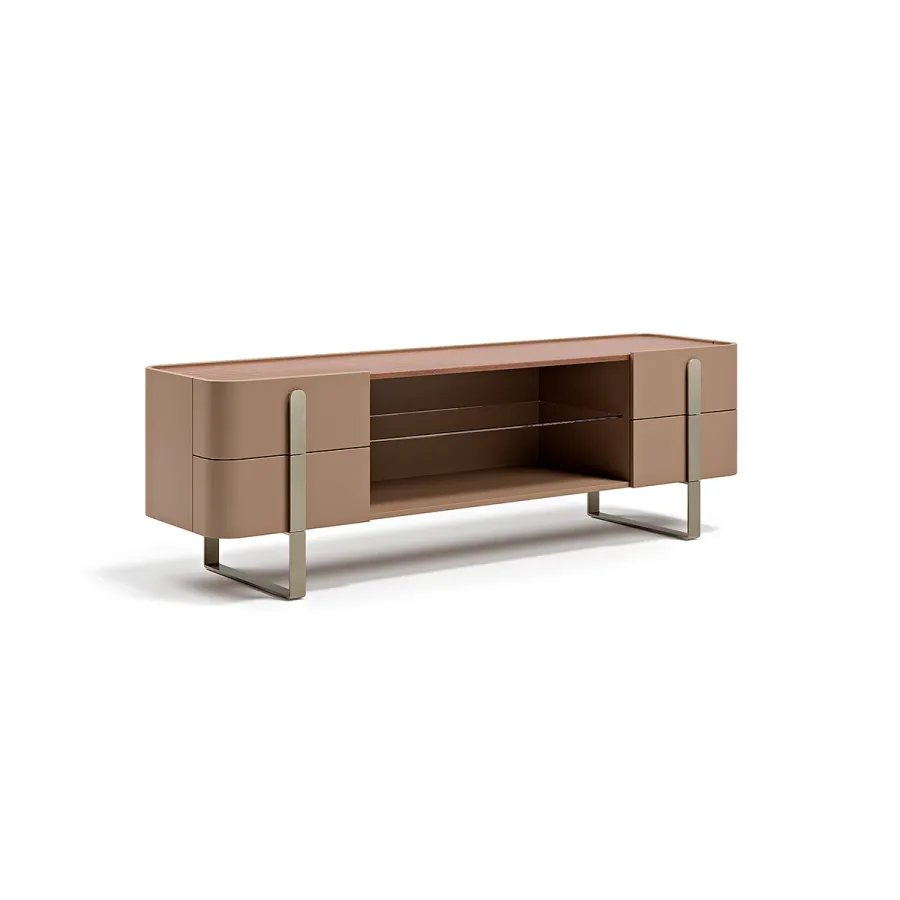 obrazek 3 Ekskluzywna włoska szafka RTV do salonu - w stylu modernistycznym