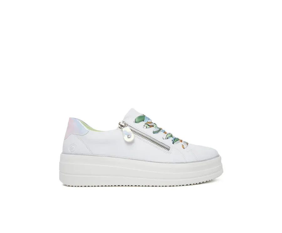obrazek 1 Remonte Sneakersy D1C06-80 Biały