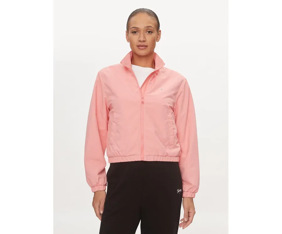 obrazek 1 Tommy Jeans Wiatrówka Essential DW0DW18139 Różowy Regular Fit