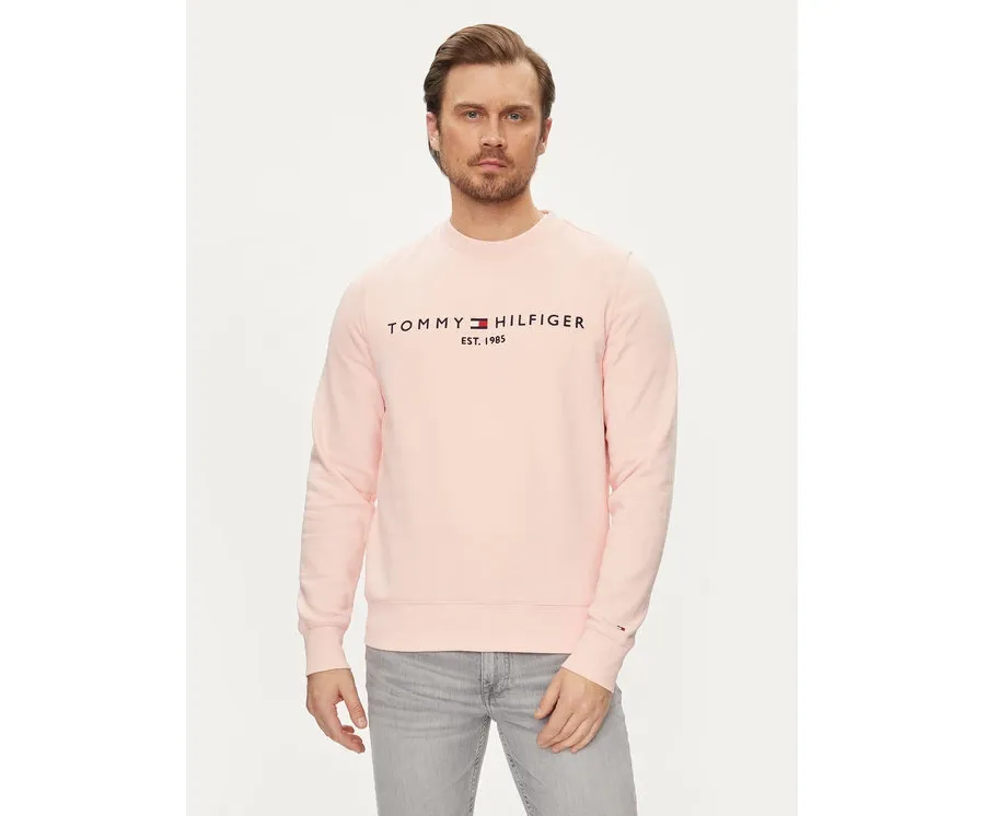 obrazek 1 Tommy Hilfiger Bluza Logo MW0MW11596 Różowy Regular Fit