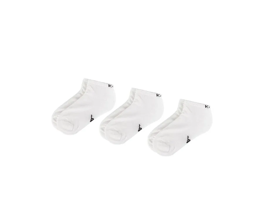 obrazek 1 Kappa Zestaw 3 par niskich skarpet unisex 704275 Biały