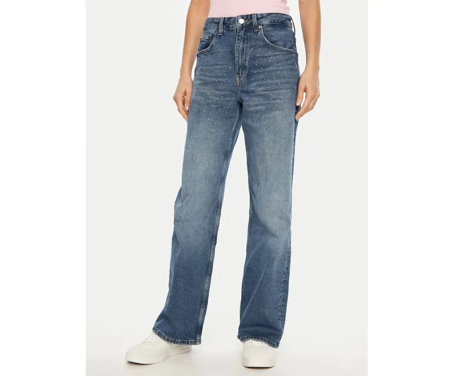 obrazek 1 Tommy Jeans Jeansy Mia DW0DW20176 Niebieski Straight Fit