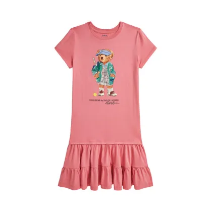 Zdjęcie Polo Ralph Lauren Sukienka codzienna 313971130001 Różowy Regular Fit