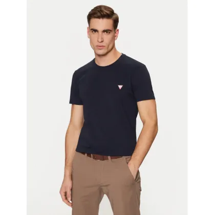 Zdjęcie Guess T-Shirt M2YI24 J1314 Granatowy Slim Fit