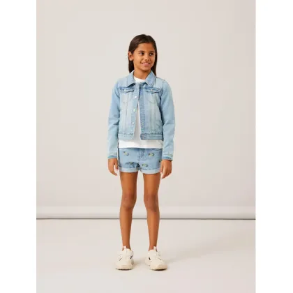Zdjęcie NAME IT Kurtka jeansowa 13141427 Niebieski Regular Fit