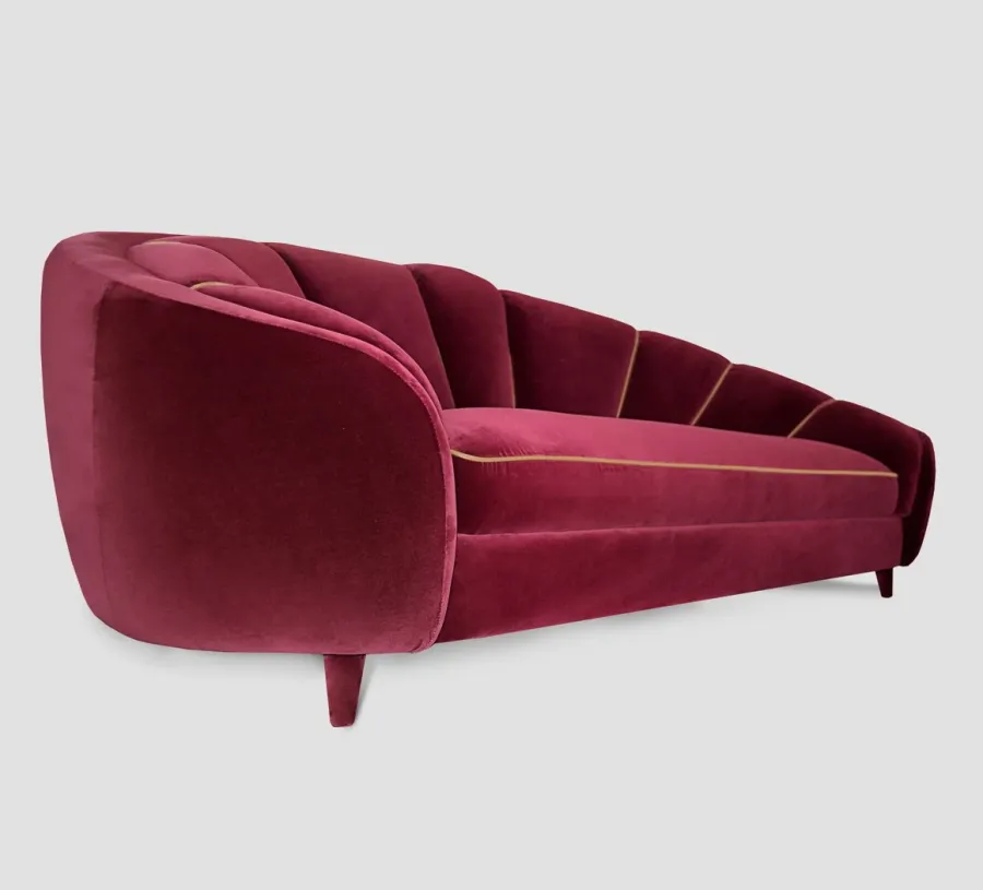 obrazek 2 Bordowa oryginalna sofa do stylowego salonu – Muranti