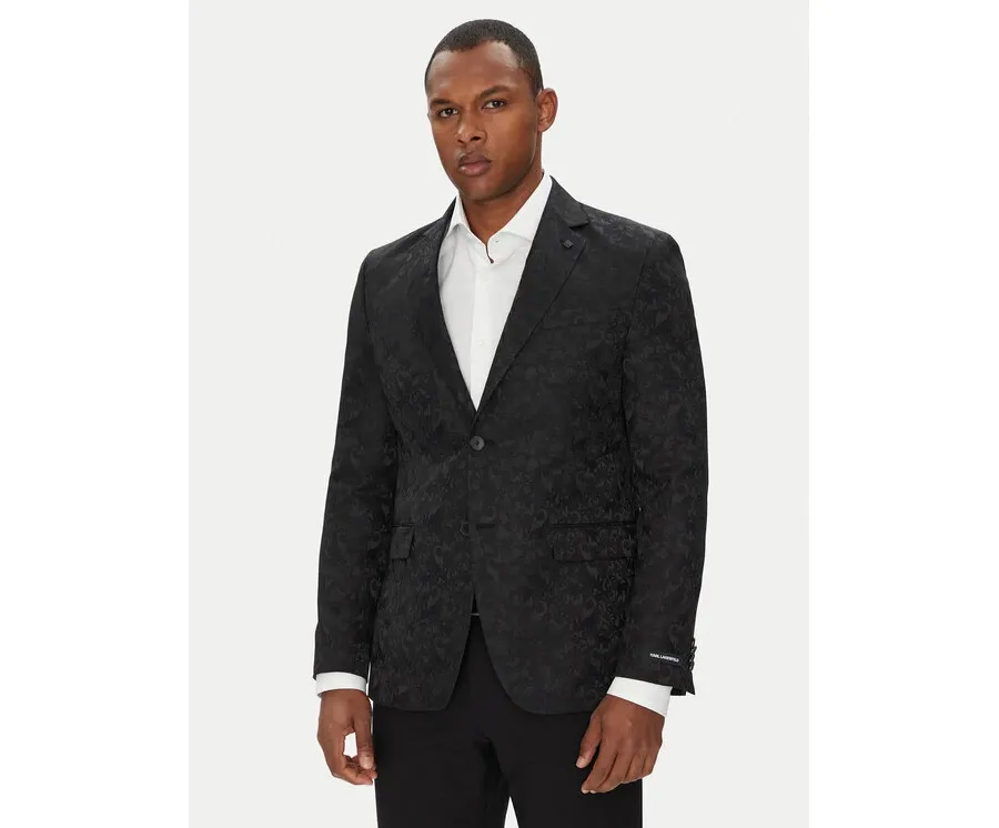 obrazek 1 KARL LAGERFELD Marynarka 155200 553038 Czarny Slim Fit