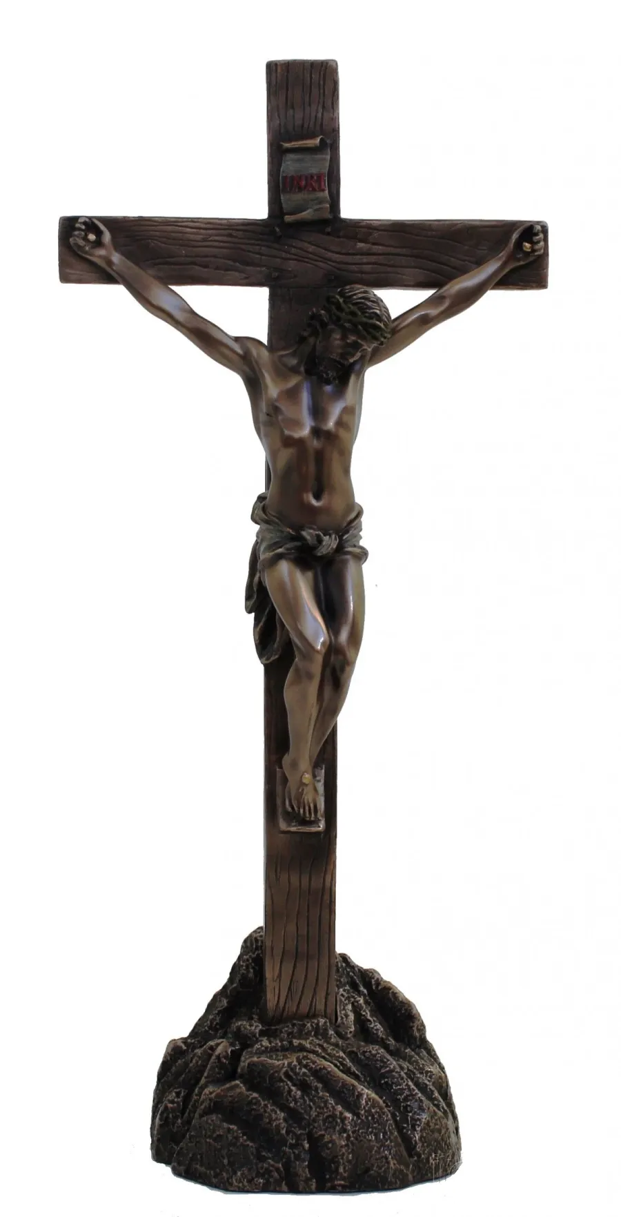 obrazek 1 Symbol chrześcijaństwa - figurka Jezusa Chrystusa na krzyżu