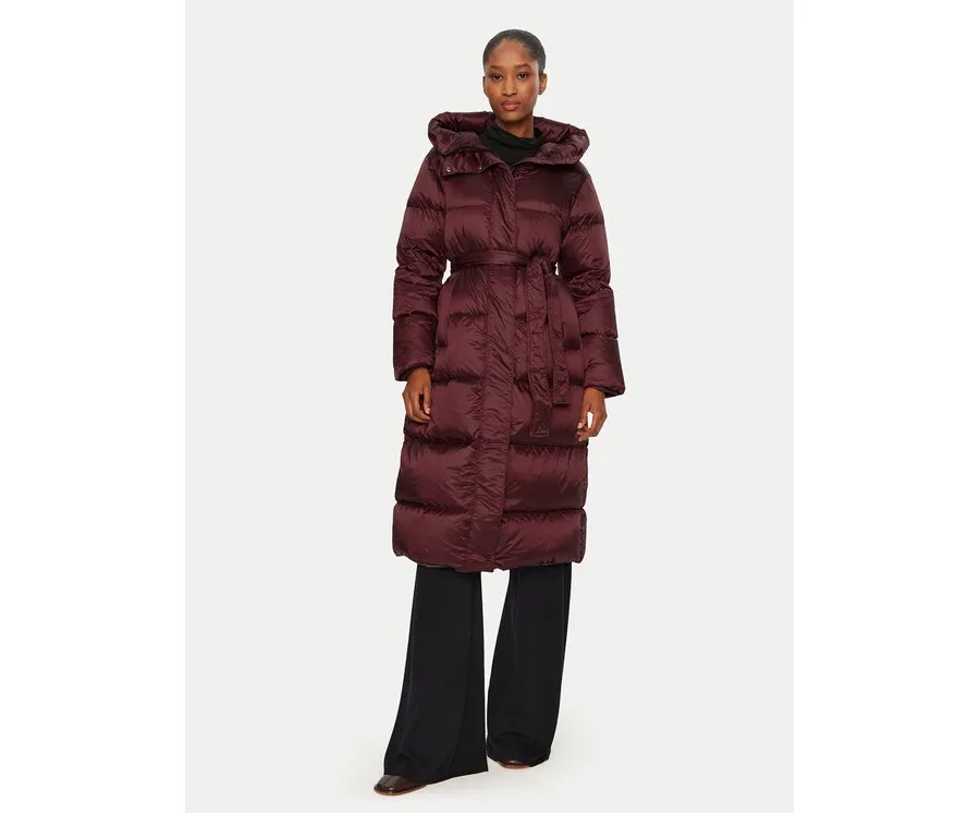 obrazek 1 Hetregó Kurtka puchowa Karen 8N605 Bordowy Regular Fit