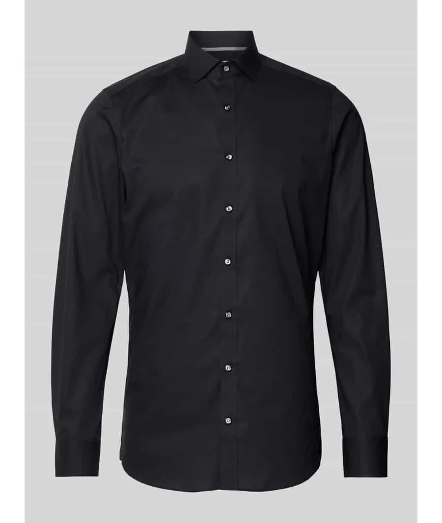 obrazek 1 Koszula biznesowa o kroju slim fit z popeliny