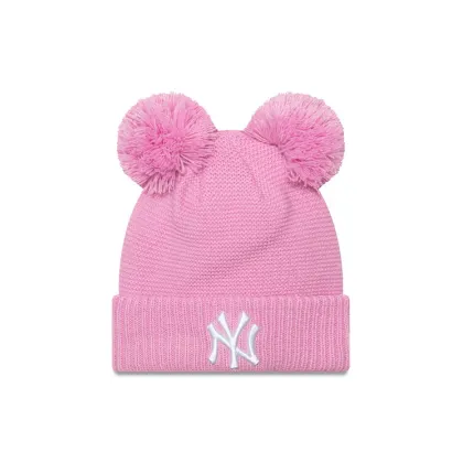 Zdjęcie New Era Czapka Child Double Pom Se 60565308 Różowy