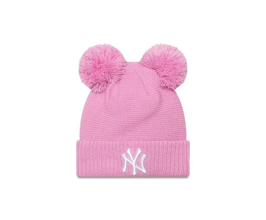 obrazek 1 New Era Czapka Child Double Pom Se 60565308 Różowy