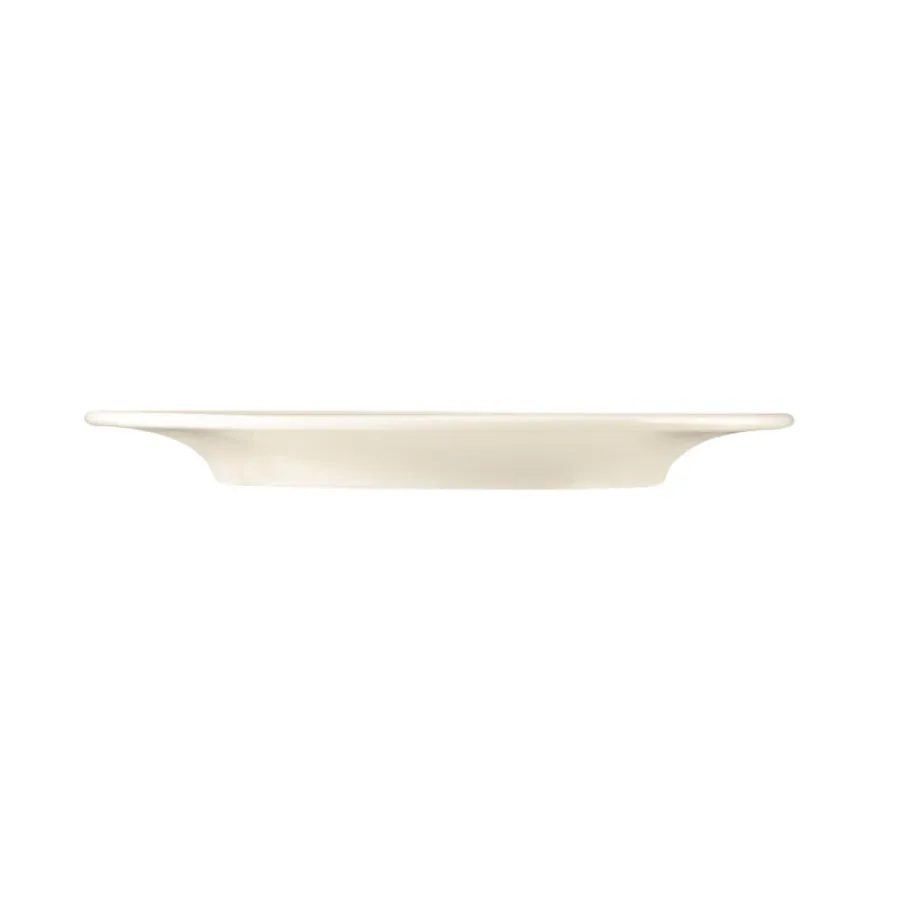 obrazek 2 Porcelanowy okrągły talerz do chleba 17 cm w kolorze kremowym – Seltmann Weiden