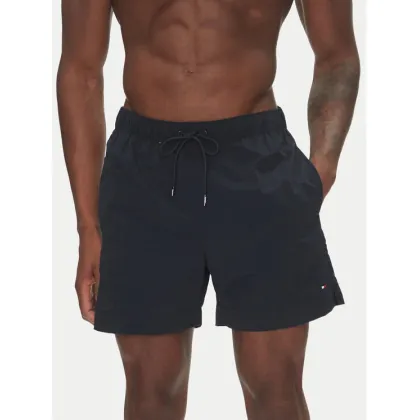 Zdjęcie Tommy Hilfiger Szorty kąpielowe Essential UM0UM02793 Granatowy Regular Fit