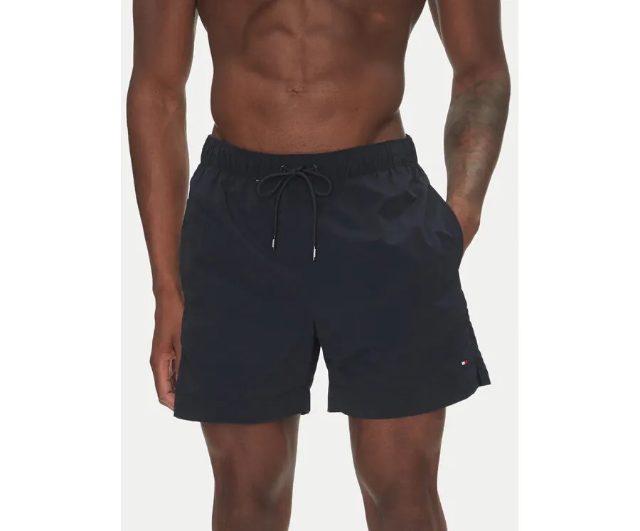 obrazek 1 Tommy Hilfiger Szorty kąpielowe Essential UM0UM02793 Granatowy Regular Fit