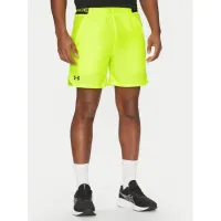 Zdjęcie Under Armour Szorty sportowe Vanish Woven 6in 1373718 Żółty Regular Fit