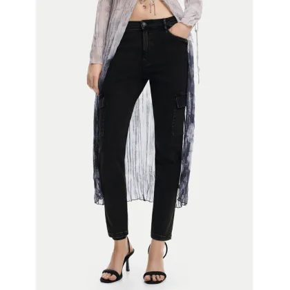 Zdjęcie Desigual Jeansy Danubio 24WWPW07 Czarny Slim Fit