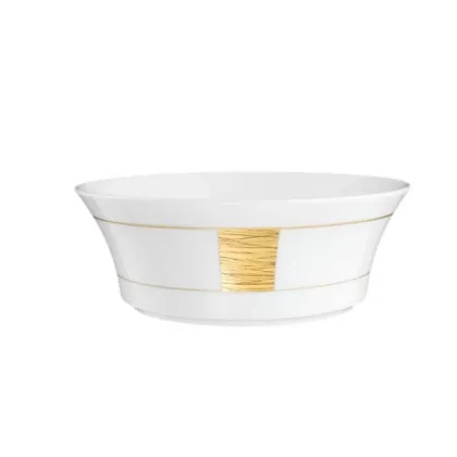 Zdjęcie Okrągła 20-centymetrowa miska z porcelany w stylu nowoczesnym z Niemiec – Tettau